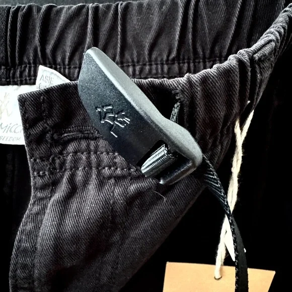 NWT- GRAMICCI Original Freedom Men's Black Twill Casual Pants-Size M - Picture 4 of 6